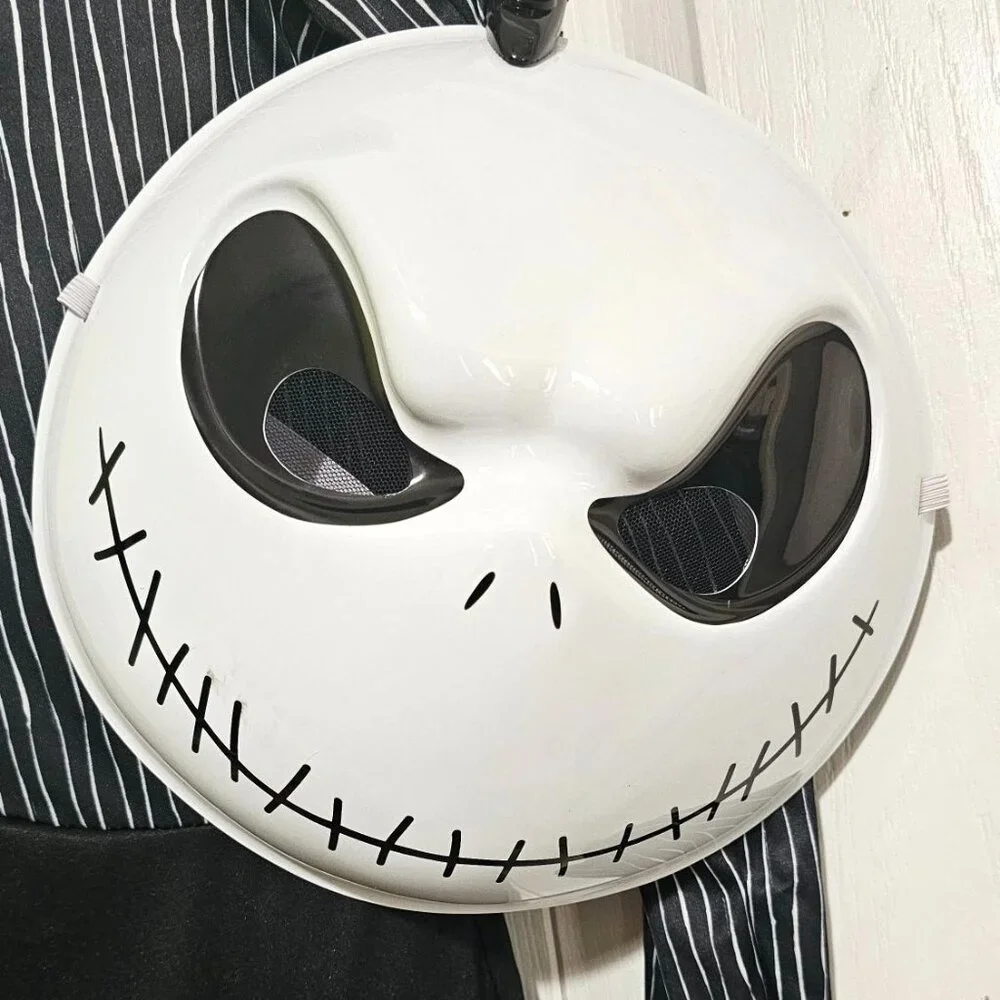 Jack Skellington Kids Costume 7-8 Nightmare Before Christmas Cloud Pillow Bundle